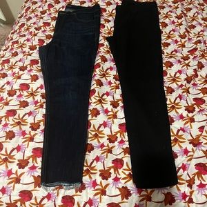 Womens 2 pair jeans Express